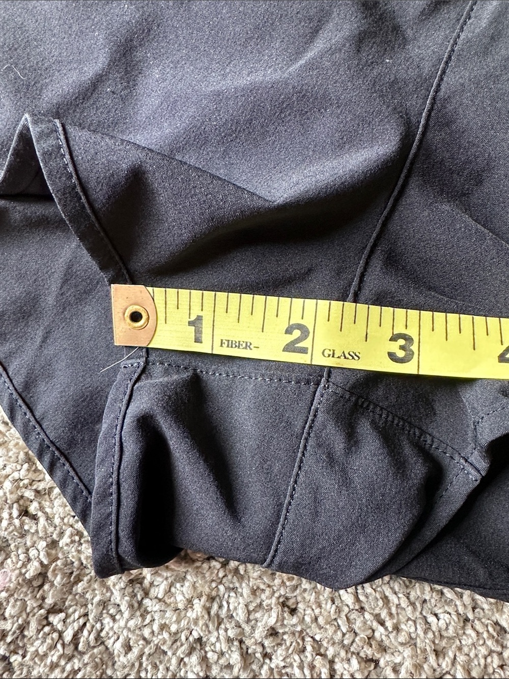 Athleta Black Speedwork Performance Shorts Medium - Picture 6 of 9